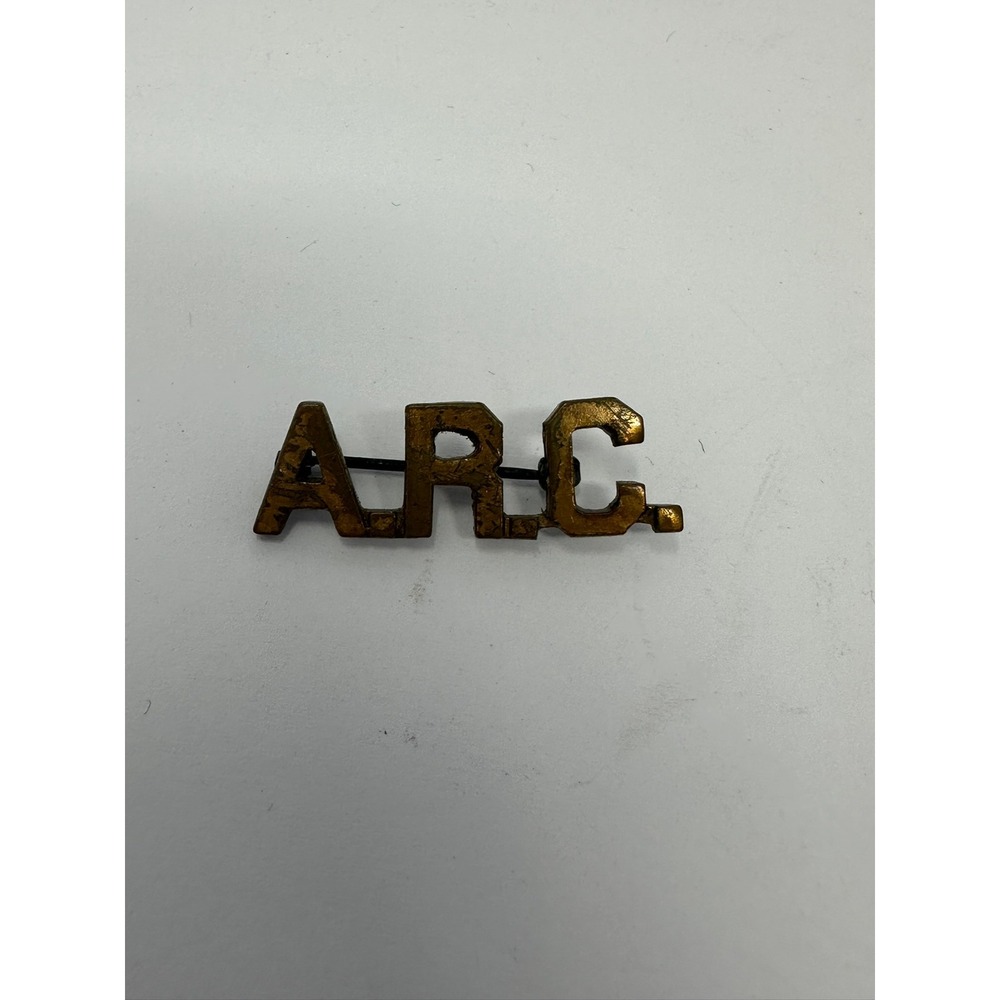 Vintage ARC American‎ Red Cross Lapel Collar Pin World War II WWII A2